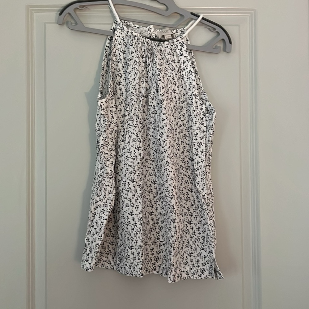 LOFT Rope Neck Tie Tank
